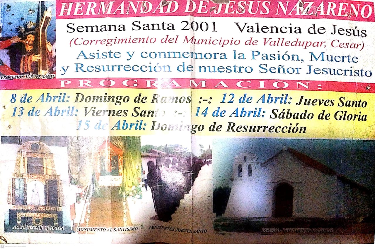 Afiche Semana Santa 2001